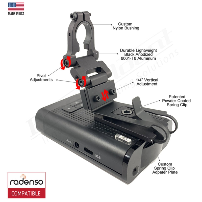 Blendmount Radar Detector Mount for Radenso DS1, Standard Series