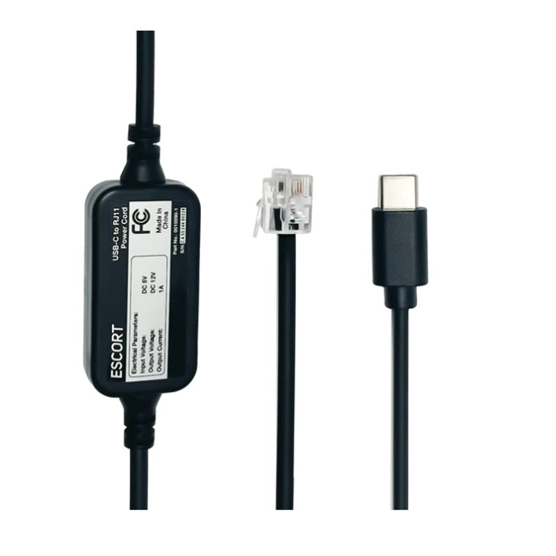 Escort USB-C To RJ11 Power Cable