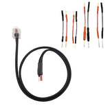 Blendmount MirrorTap Power Cord, MTX Series, 10" long, RJ-11, 2 Amp Inline Fuse with Military Grade Taps Kit (Copy)